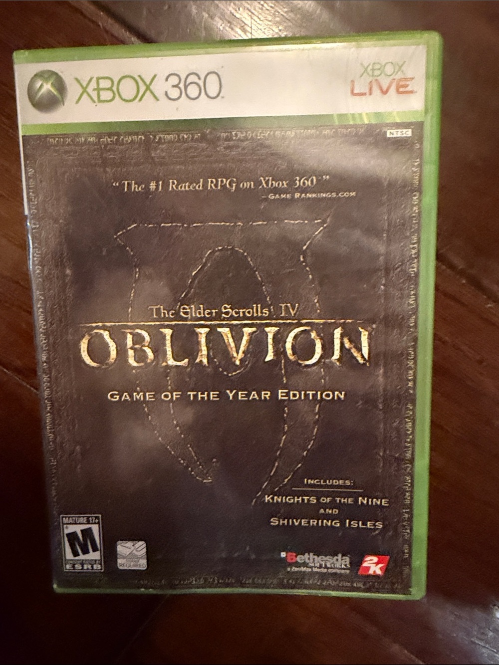 The Elder Scrolls IV: Oblivion - Game of the Year Edition (Black) for Xbox 360
